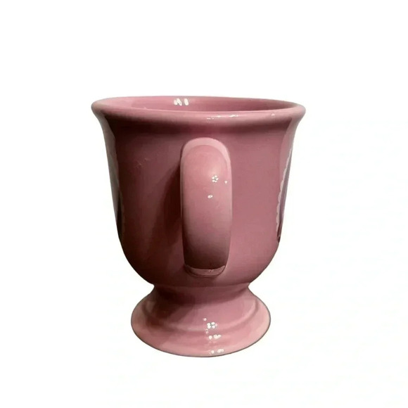 I Love Lucy Lucille Ball Pink Pedestal 12oz Coffee Tea Mug Chocolate Factory - Picture 2 of 11